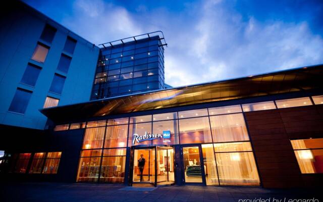 Radisson Blu Hotel, Trondheim Airport вид на фасад