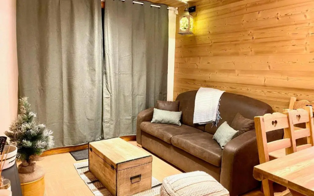 Appartement 2 chambres vue pistes, parking privatif