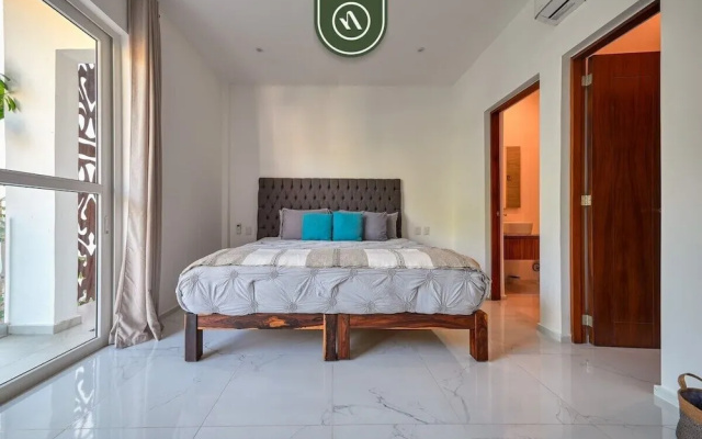 Equipped 2BR Condo in Versalles - Pool - King Bed