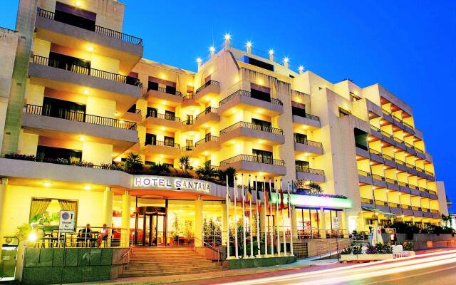 Hotel Santana Malta Каура вид на фасад