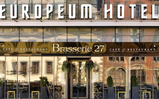 Europeum Hotel вид на фасад