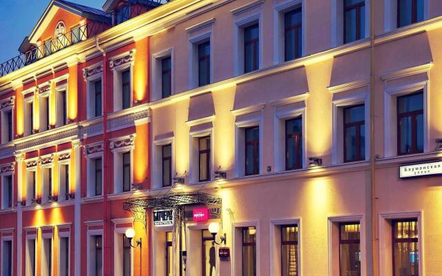Гостиница Mercure Москва Бауманская вид на фасад