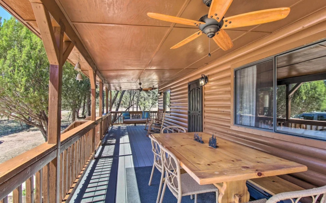 Cozy Heber Cabin Retreat w/ Deck + Fireplace!