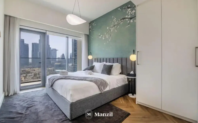 Manzil-2BR with full Burj Khalifa View