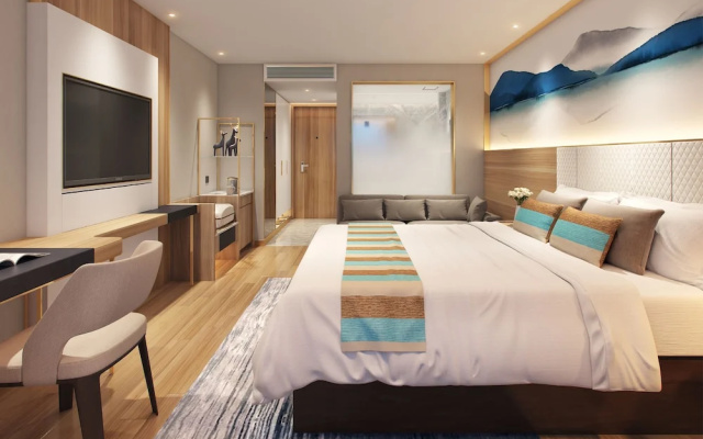 GreenTree Inn Nanjing Jiangning District Jiangning University Chenjiaoyuan Metro Station Express Hotel