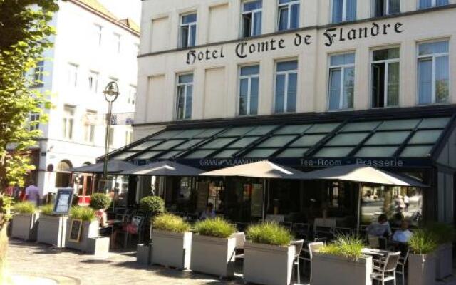 Hotel Graaf Van Vlaanderen вид на фасад