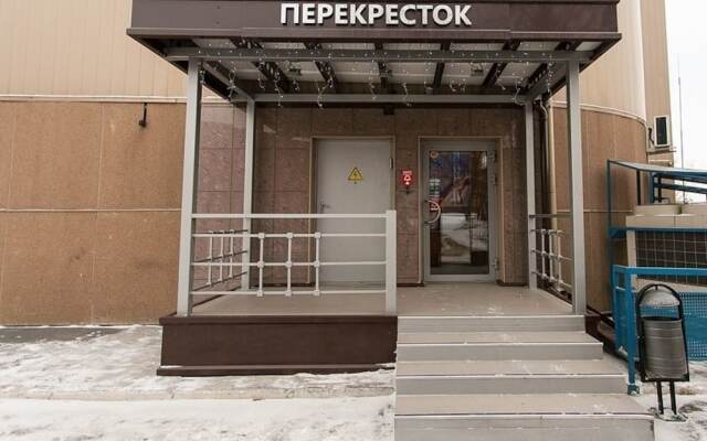 Гостиница Перекресток вид на фасад