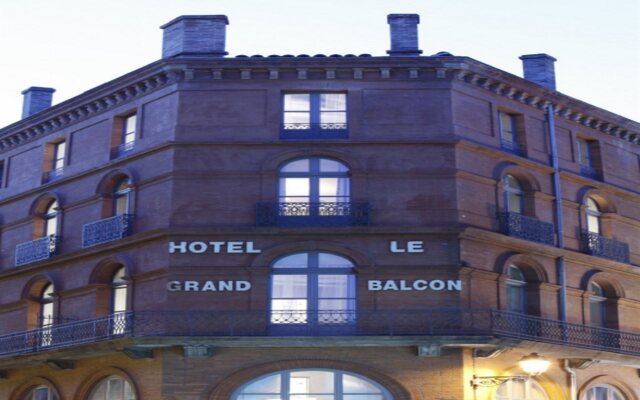 Отель Le Grand Balcon Hotel Франция, Тулуза - отзывы, цены и фото номеров - забронировать отель Le Grand Balcon Hotel онлайн вид на фасад