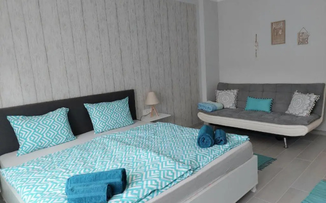 Blue Central House, curte proprie