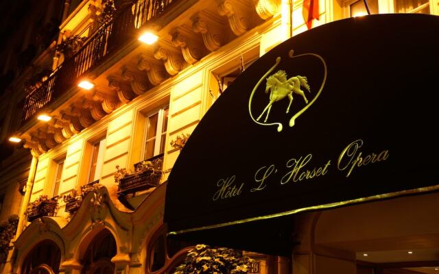 Отель Hôtel Horset Opéra, BW Premier Collection вид на фасад
