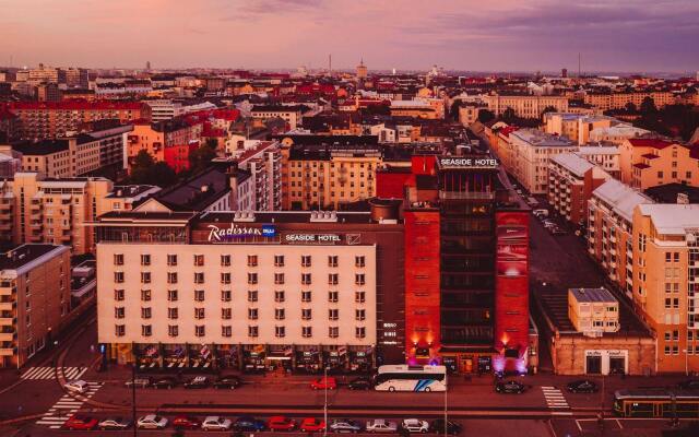 Radisson Blu Seaside Hotel, Helsinki вид на фасад