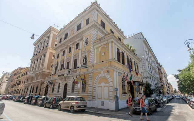 Hotel Siviglia вид на фасад