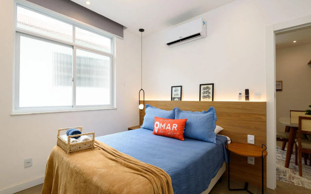 Moderno Quarto & Sala Em Copacabana | Mfb 76/203
