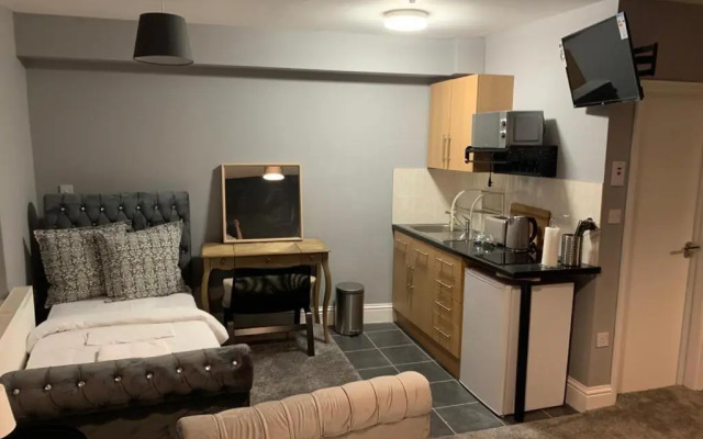 Spacious, Bright Twin Studio Apartment (can sleep up to 4)