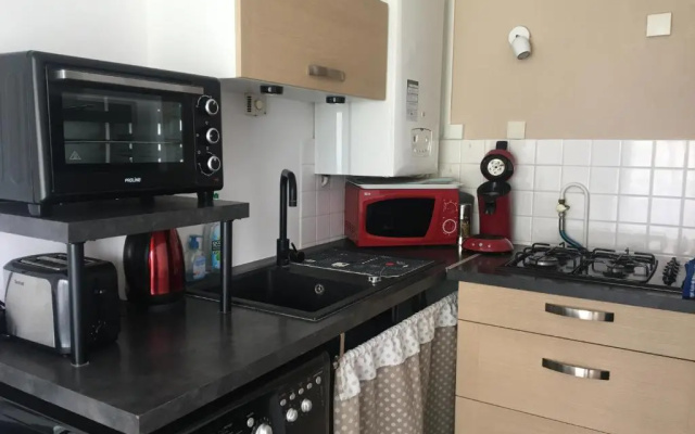 Studio Vue sur Jardins - Tout confort Proche Mer