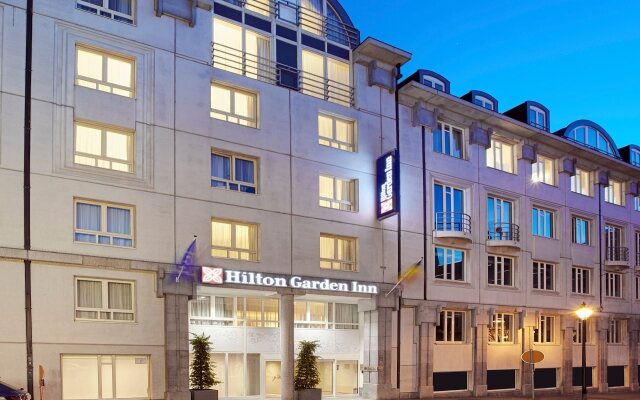 Отель Hilton Garden Inn Brussels City Centre Бельгия, Брюссель - 4 отзыва об отеле, цены и фото номеров - забронировать отель Hilton Garden Inn Brussels City Centre онлайн вид на фасад