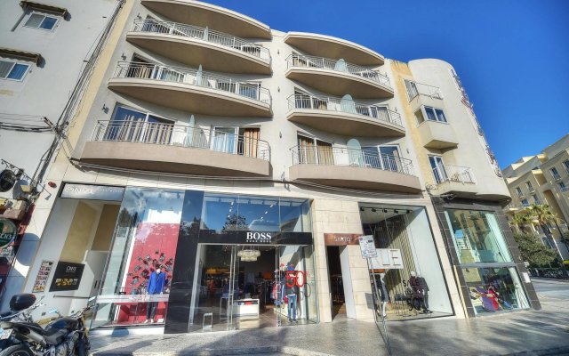 Отель Onyx Suites & Apartments Мальта, Сан Джулианс - отзывы, цены и фото номеров - забронировать отель Onyx Suites & Apartments онлайн вид на фасад