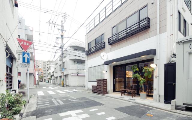 Hakata Minoshima Hostel FUTAGI Хаката вид на фасад