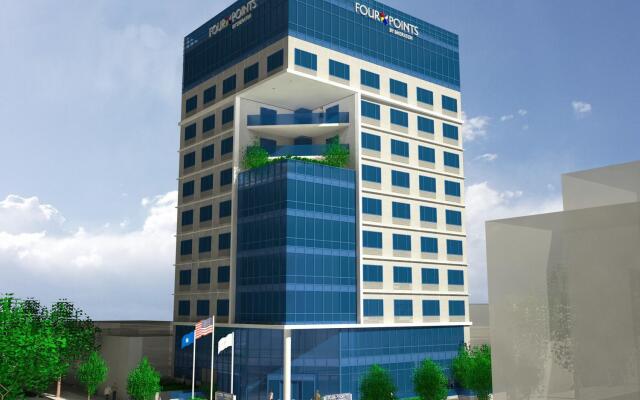 Отель Four Points by Sheraton Long Island City вид на фасад