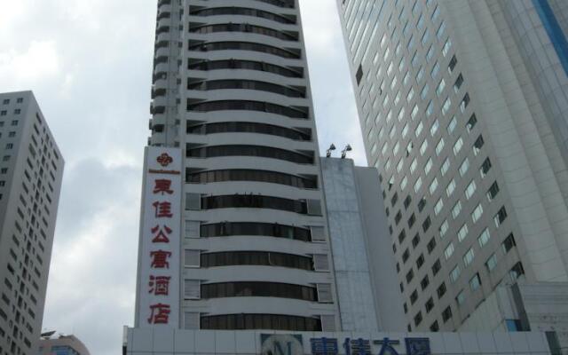 Отель Dongjia Flatlet Hotel Китай, Шэньчжэнь - отзывы, цены и фото номеров - забронировать отель Dongjia Flatlet Hotel онлайн вид на фасад