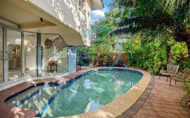 Zen Serene Seascape Family Pool BBQ Markets