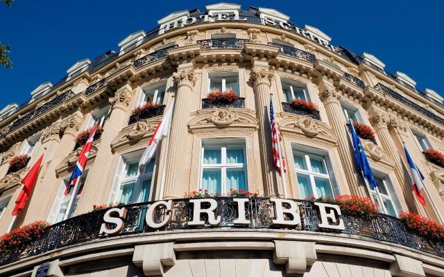 Отель Scribe Paris Opera by Sofitel Франция, Париж - 4 отзыва об отеле, цены и фото номеров - забронировать отель Scribe Paris Opera by Sofitel онлайн вид на фасад