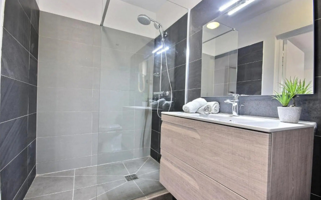 Appartement Le Chadec, 1ch, piscine, belle plage à 900m