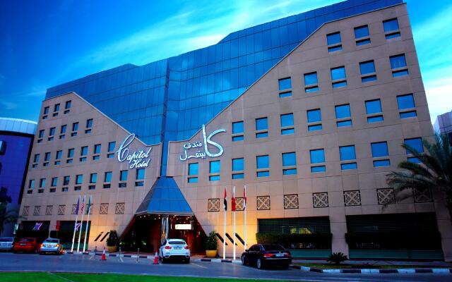 Отель Capitol Hotel ОАЭ, Дубай - отзывы, цены и фото номеров - забронировать отель Capitol Hotel онлайн вид на фасад