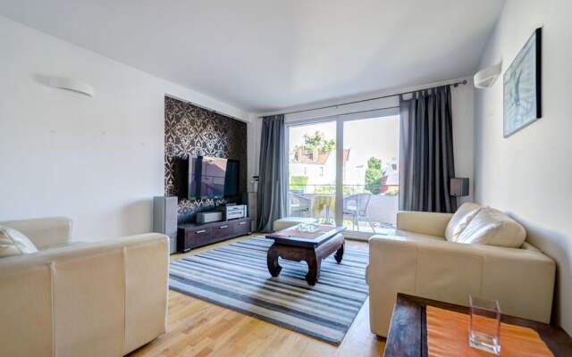 Апартаменты Dom&House-Apartment Morska Central Sopot комната для гостей