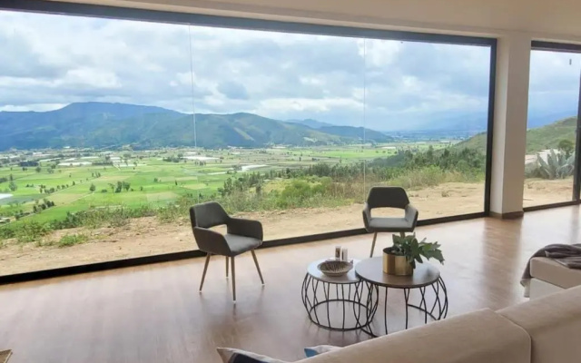 Casa de ensueño Alto Turmequé a 5 min de Tibasosa