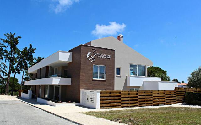 Отель Obidos Lagoon Wellness Retreat вид на фасад
