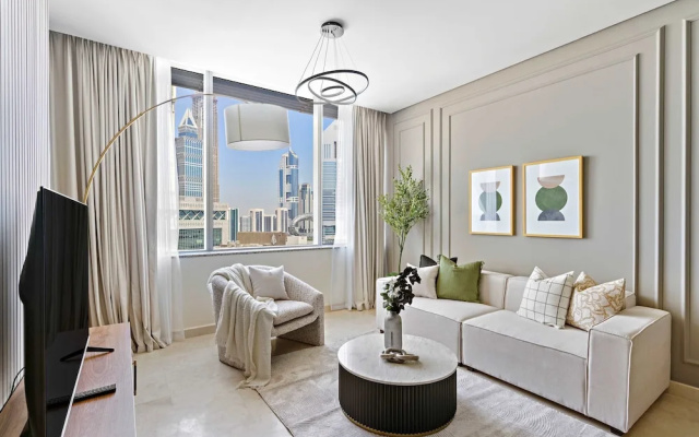 Silkhaus Premium 1BR Sky Gardens Heart of Difc