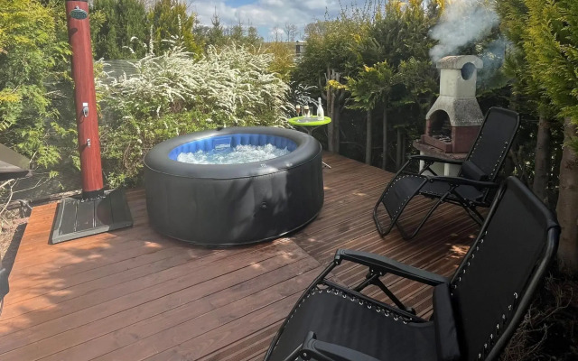 Snug holiday home in Harzgerode with outdoor whirlpool