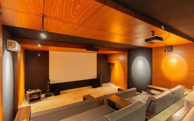 Modern 2 BR Apartment Aldea Zama Rooftop Pool Gym Cinema