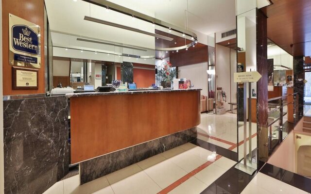 Отель Best Western Hotel City Италия, Милан - 1 отзыв об отеле, цены и фото номеров - забронировать отель Best Western Hotel City онлайн интерьер отеля
