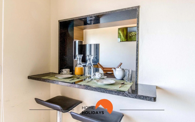 #005 Lovely&Cozy Beach Flat Parking,Pool,SeaView