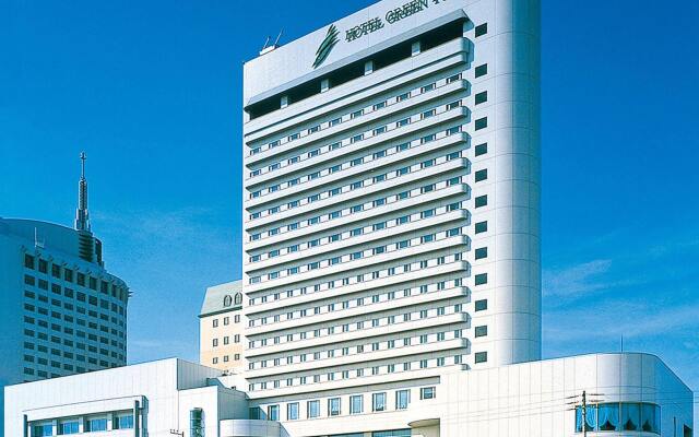 Hotel Green Tower Makuhari Тиба вид на фасад