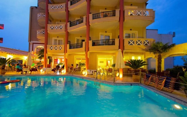 Отель Evilion Sea And Sun Греция, Лептокария - отзывы, цены и фото номеров - забронировать отель Evilion Sea And Sun онлайн вид на фасад