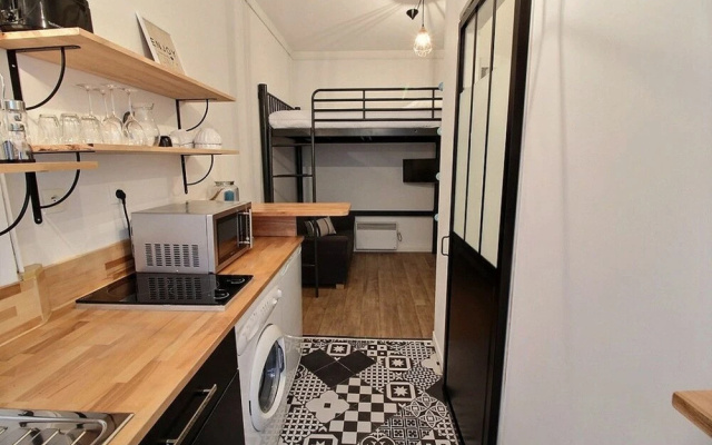 Pretty Studio in 300m of Perrache, Near Confluence