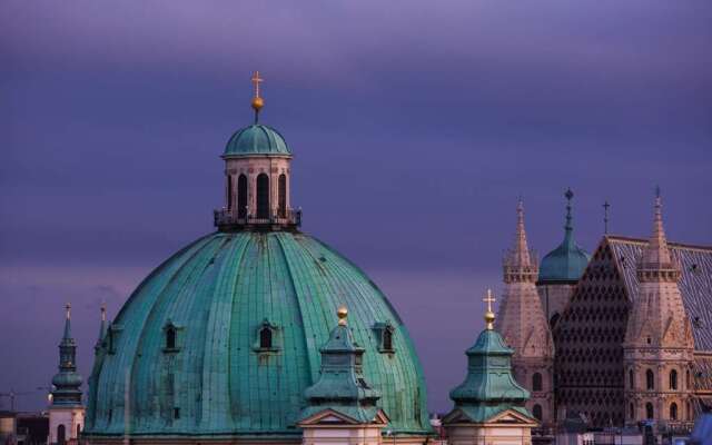 Steigenberger Hotel Herrenhof Wien вид на фасад