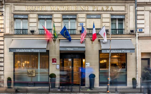 Отель Hôtel Madeleine Plaza вид на фасад