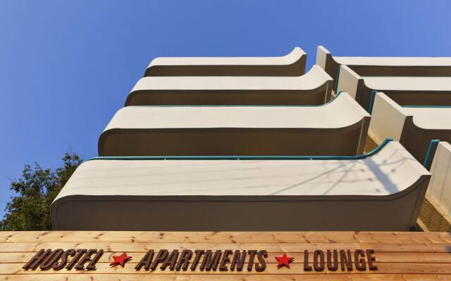 Отель Stay - Hostel, Apartments, Lounge Греция, Родос - 2 отзыва об отеле, цены и фото номеров - забронировать отель Stay - Hostel, Apartments, Lounge онлайн вид на фасад