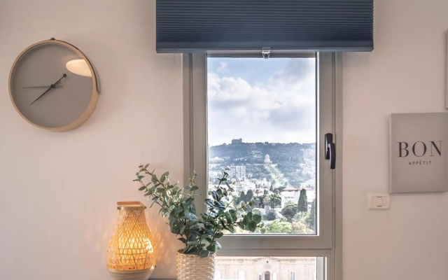 PORT CITY HAIFA - German Colony Luxurious 2 bdrms Apt
