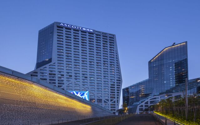 Отель Ascott Raffles City Chengdu вид на фасад