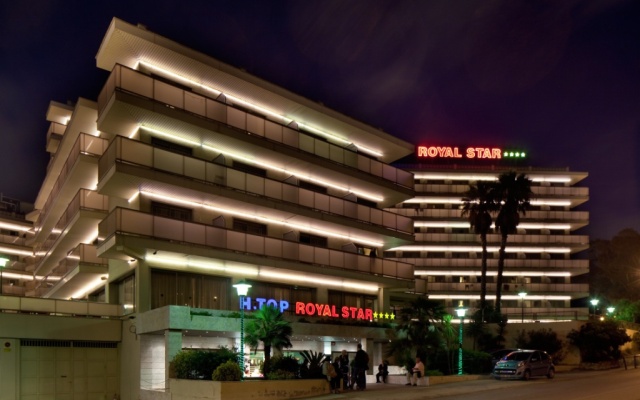 Отель H·TOP Royal Star & SPA вид на фасад