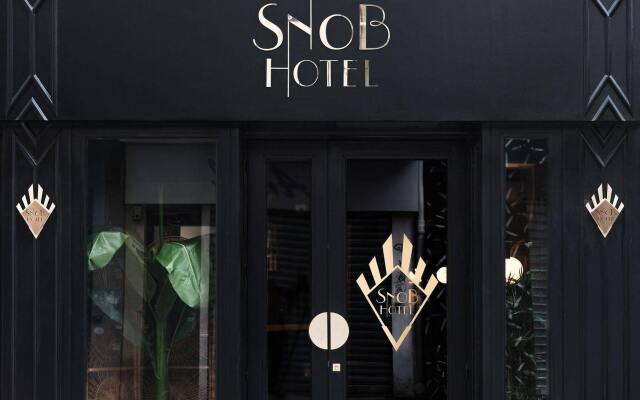 Отель Snob Hotel by Elegancia Франция, Париж - 2 отзыва об отеле, цены и фото номеров - забронировать отель Snob Hotel by Elegancia онлайн вид на фасад