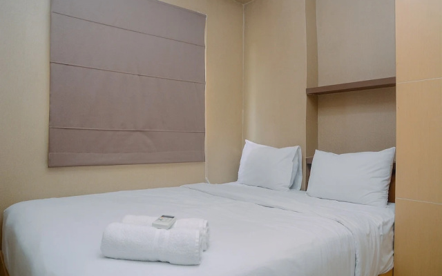 Furnished Green Pramuka City 2BR Apartment near Mall