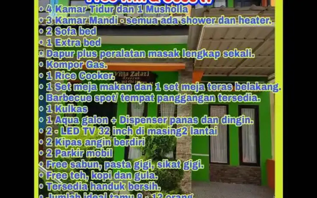 Villa Zalazi Syariah - 4 Bedrooms