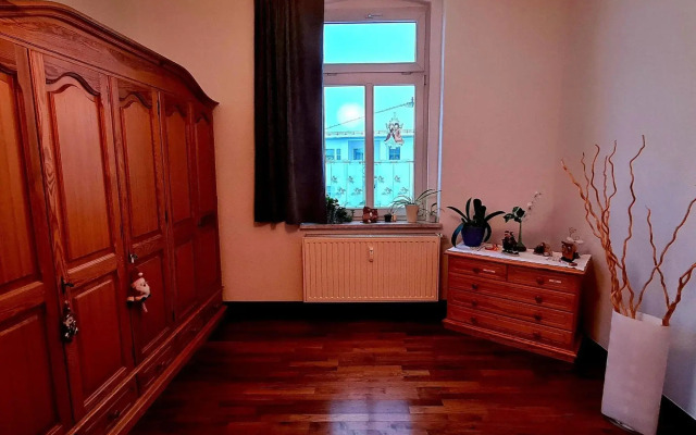 Cozy holiday apartment in Falkenstein with a fireplace