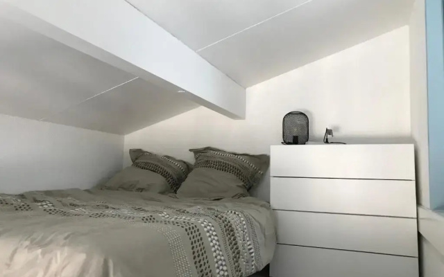 Appartement cosy en résidence privée avec vue mer